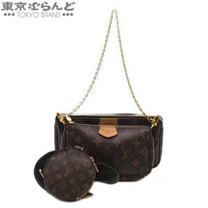 Louis Vuitton Multi Pochette Accessoires Monogram Canvas Shoulder Bag Brown